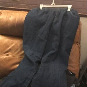 Dark Blue Denim Pants